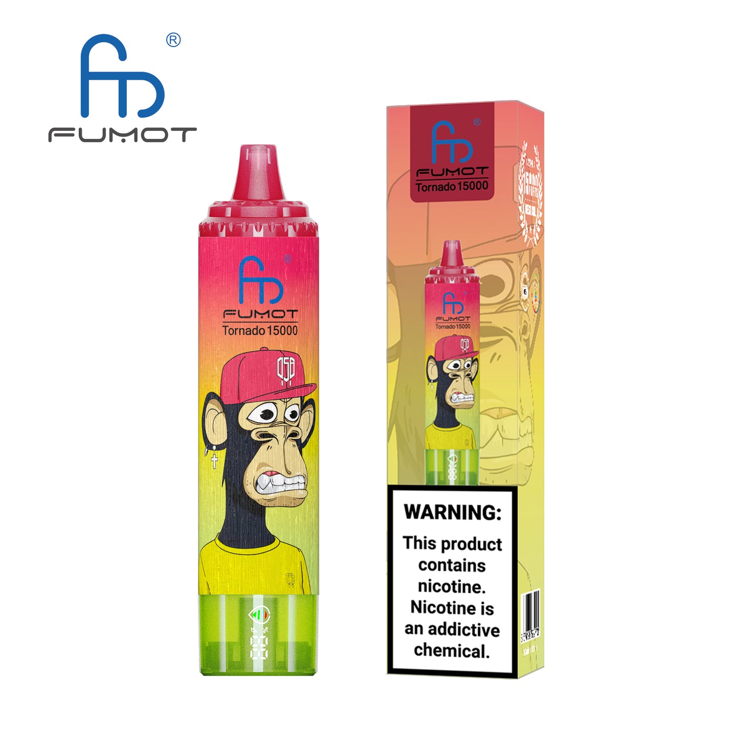 FUMOT RandM Tornado 15000 - Strawberry Watermelon Lemonade