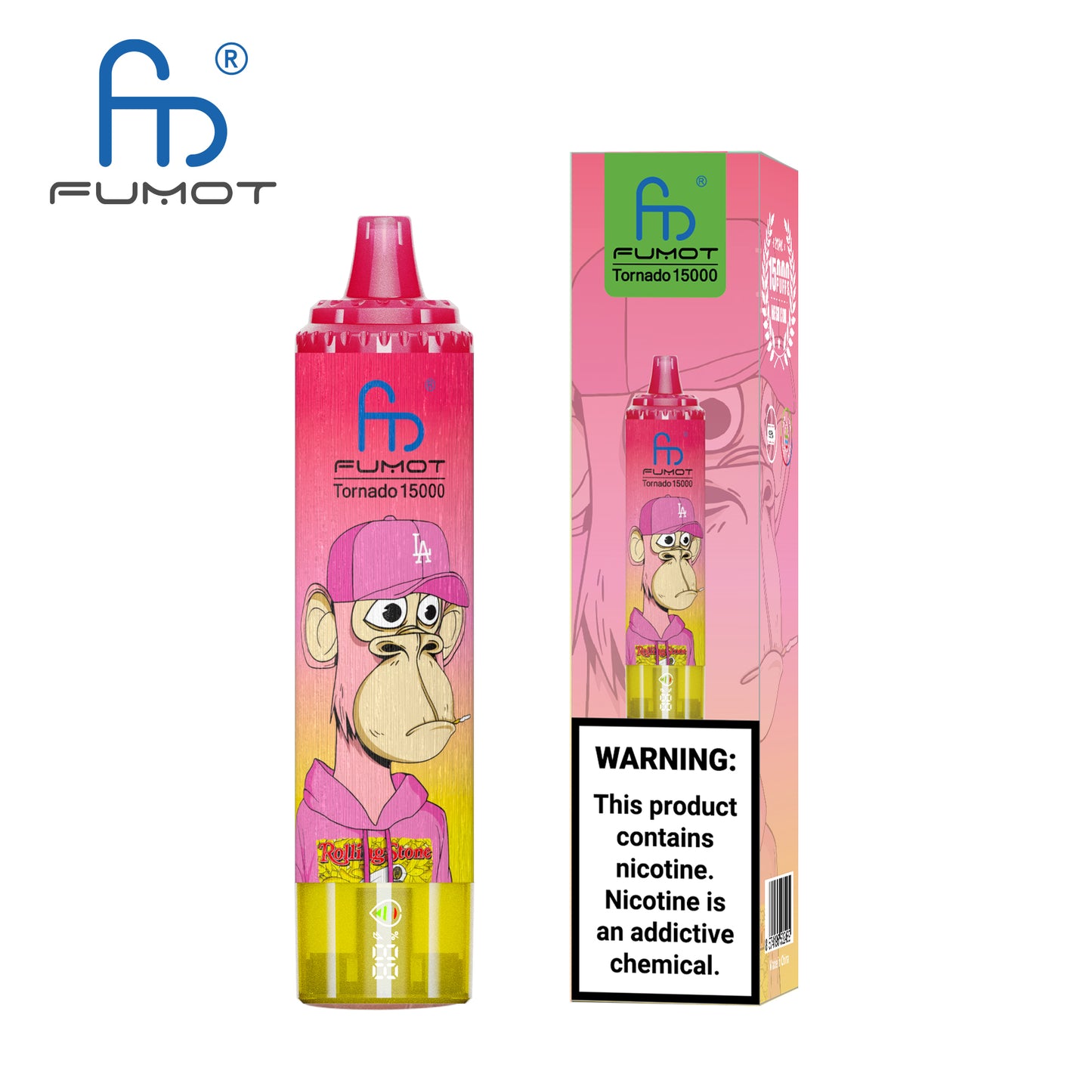 FUMOT RandM Tornado 15000 - Lush Ice