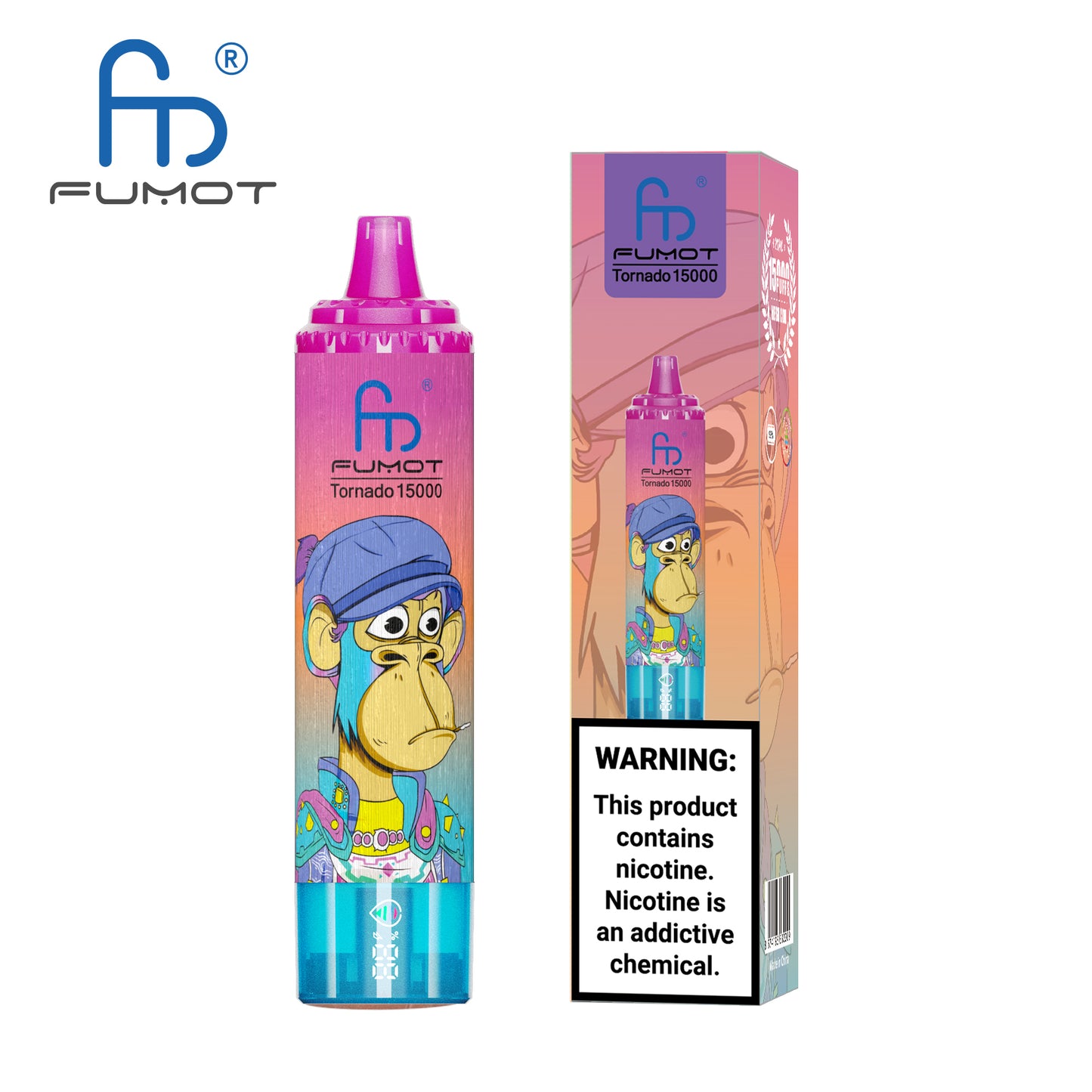 FUMOT RandM Tornado 15000 - Pink Lemonade