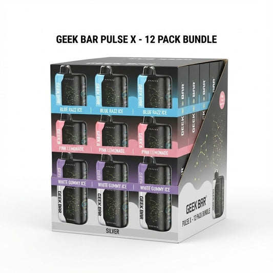 Geek Bar Pulse X 12-Pack: Wholesale Price Break! Ultimate Savings & Discreet Shipping – NO SIGNATURE REQUIRED