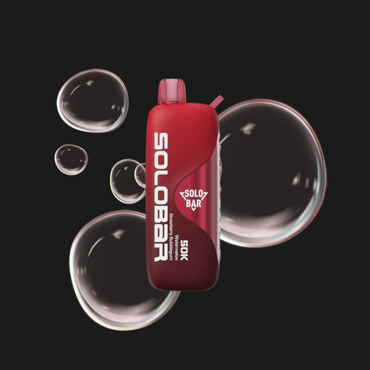 Solo Bar 50000 Disposable Vape Watermelon Strawberry Bubblegum