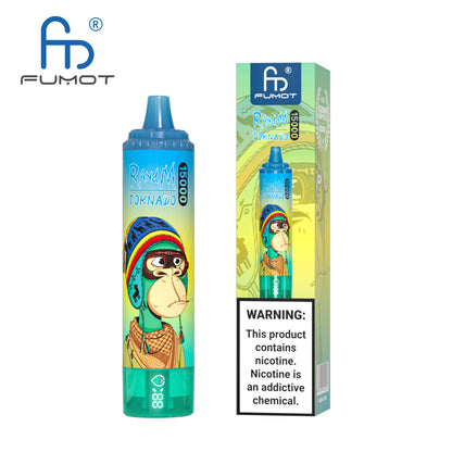 FUMOT RandM Tornado 15000 (10 PCS Pack) - Blue Razz Lemonade 蓝莓树莓柠檬