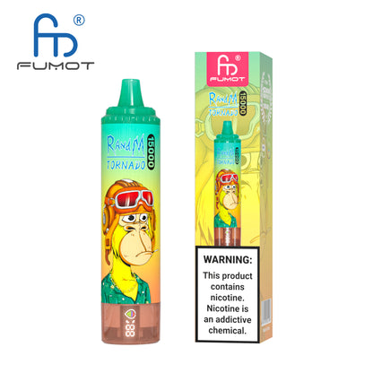 FUMOT RandM Tornado 15000 (10 PCS Pack) - Pineapple Ice 菠萝冰