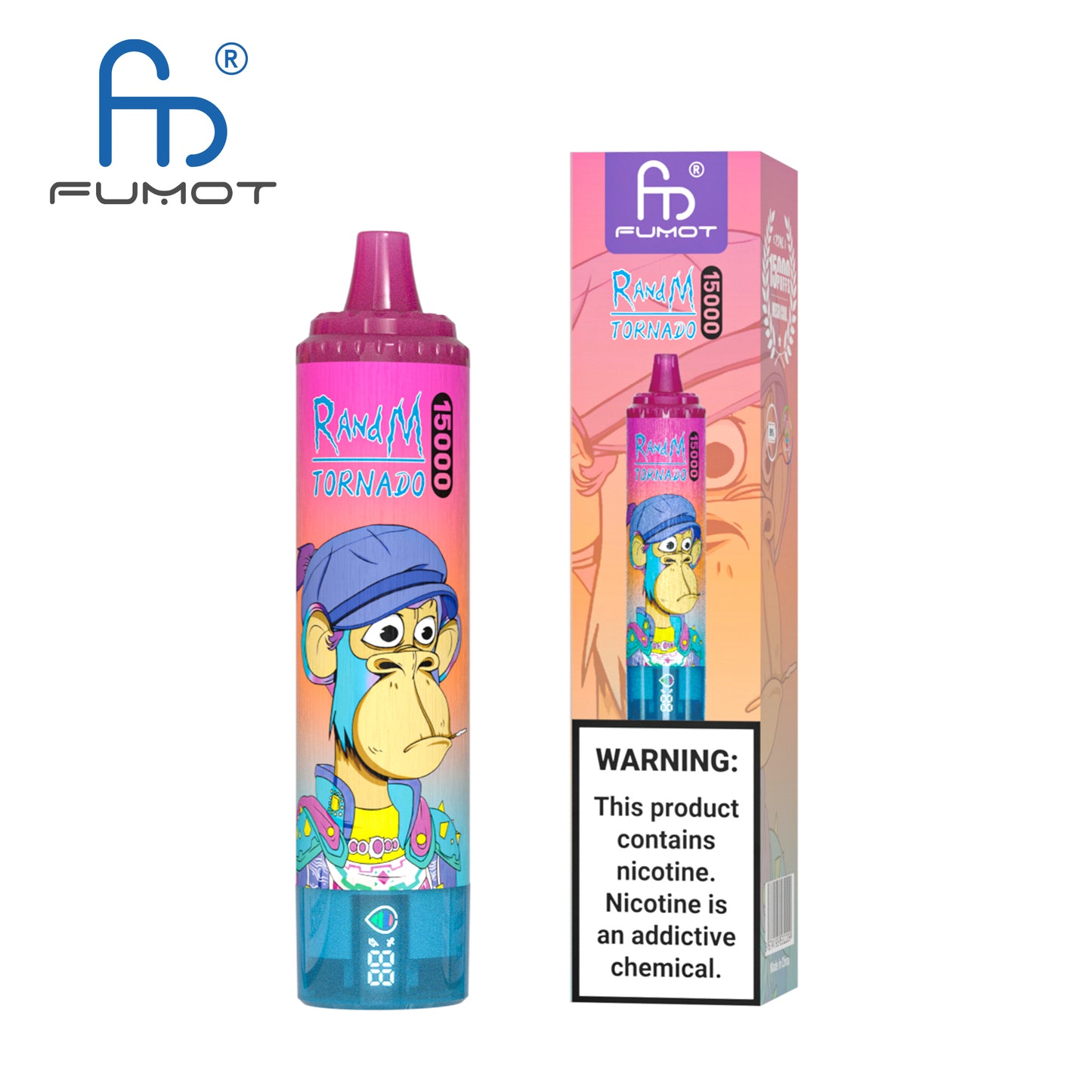 FUMOT RandM Tornado 15000 (10 PCS Pack) - Pink Lemonade 粉红柠檬