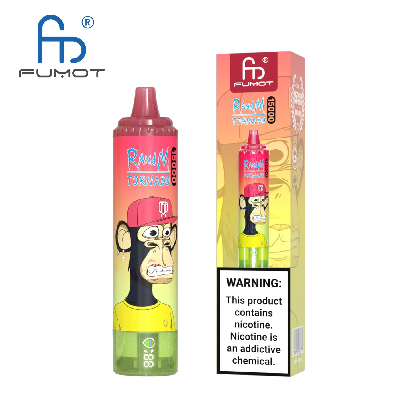 FUMOT RandM Tornado 15000 (10 PCS Pack) - Strawberry Watermelon Lemonade 草莓西瓜柠檬