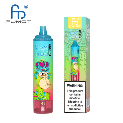 FUMOT RandM Tornado 15000 (10 PCS Pack) - Strawberry Watermelon 草莓西瓜