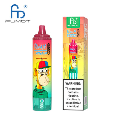 FUMOT RandM Tornado 15000 (10 PCS Pack) - Strawberry Kiwi 草莓奇异果