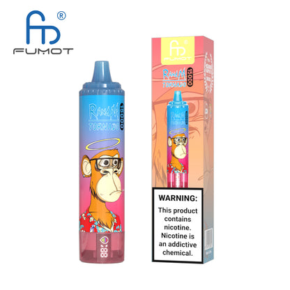 FUMOT RandM Tornado 15000 (10 PCS Pack) - Blue Razz Cherry 蓝莓树莓樱桃