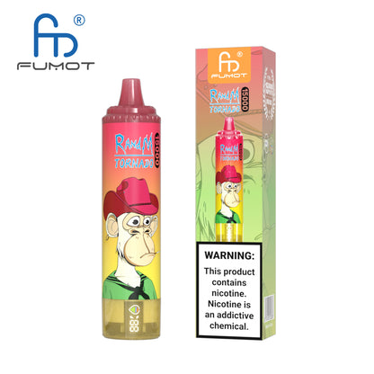 FUMOT RandM Tornado 15000 (10 PCS Pack) - Apple Peach Pear 苹果桃子梨