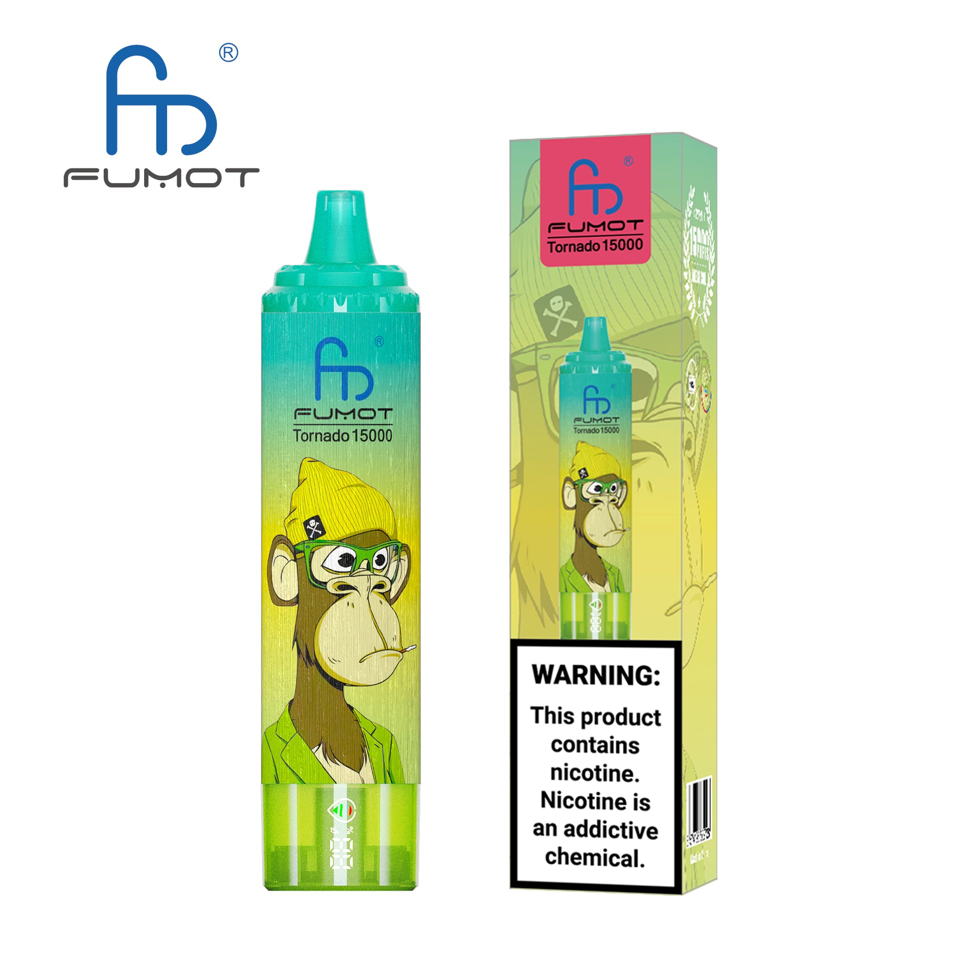 FUMOT RandM Tornado 15000 - Lemon & Lime