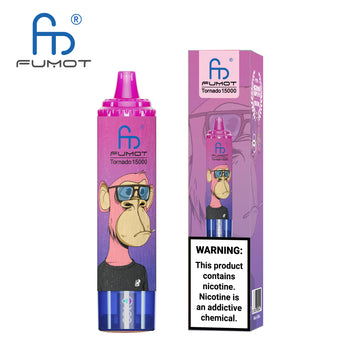 FUMOT RandM Tornado 15000 - Strawberry Grape