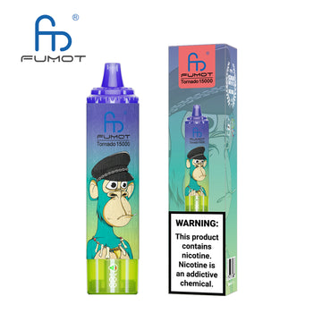 FUMOT RandM Tornado 15000 - Blueberry Bubblegum