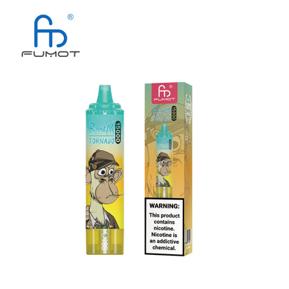 FUMOT RandM Tornado 15000 (10 PCS Pack) - Ice Tea Lemon Ice 冰茶柠檬冰