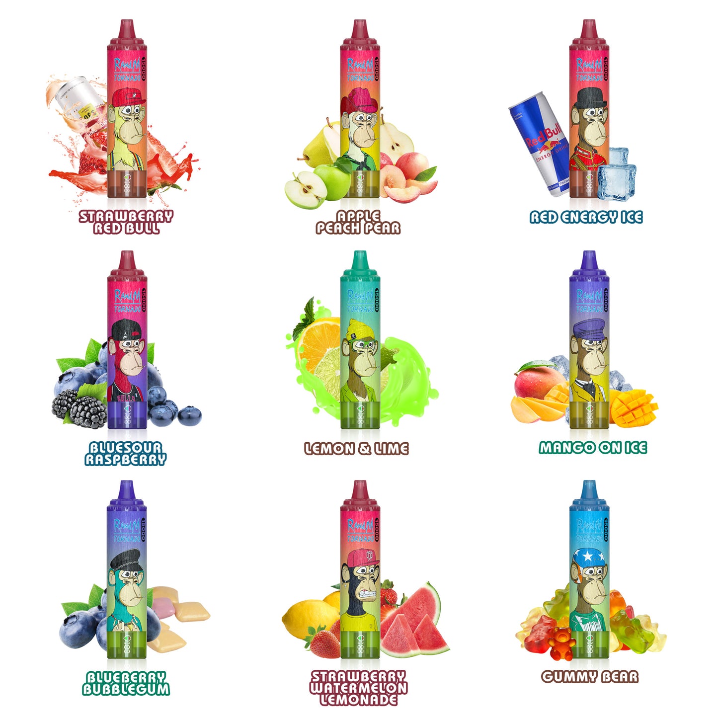 FUMOT RandM Tornado 15000 (10 PCS Pack) product image