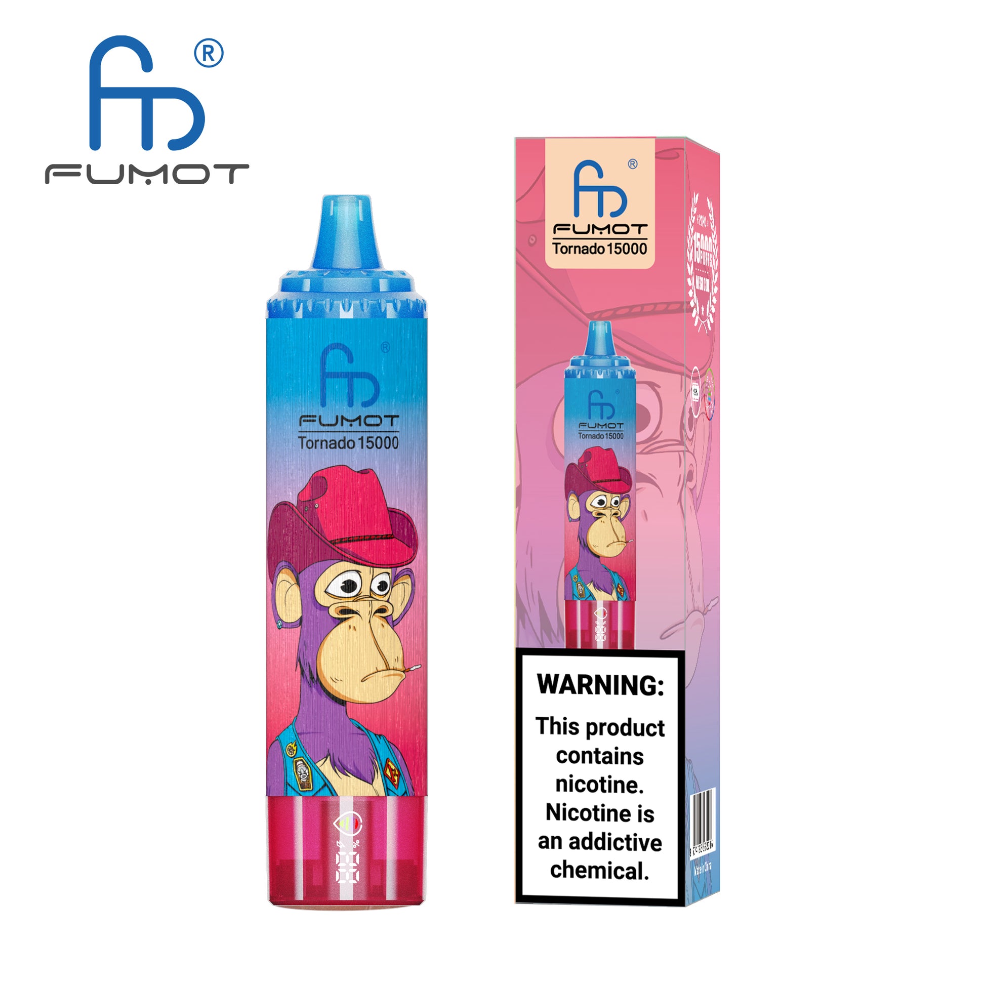 FUMOT RandM Tornado 15000 - Mixed Berry