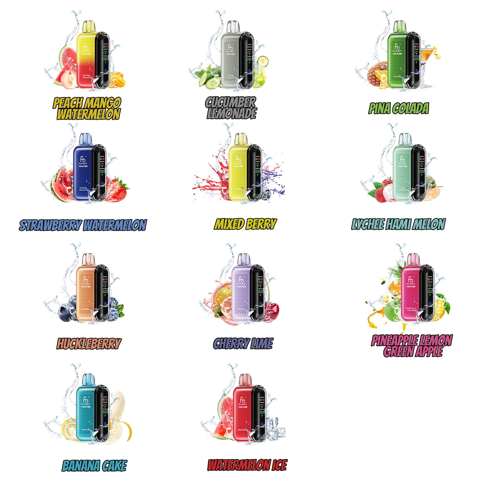 FUMOT Tornado 20000 (10 PCS Pack) product image