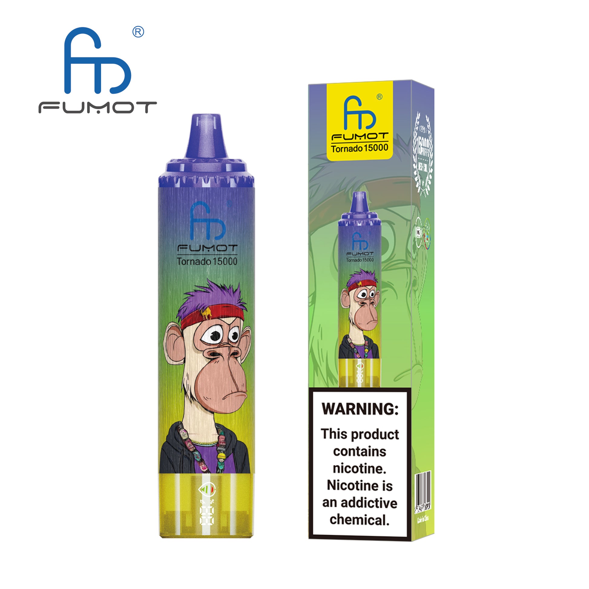 FUMOT RandM Tornado 15000 - HUCKLEBERRY
