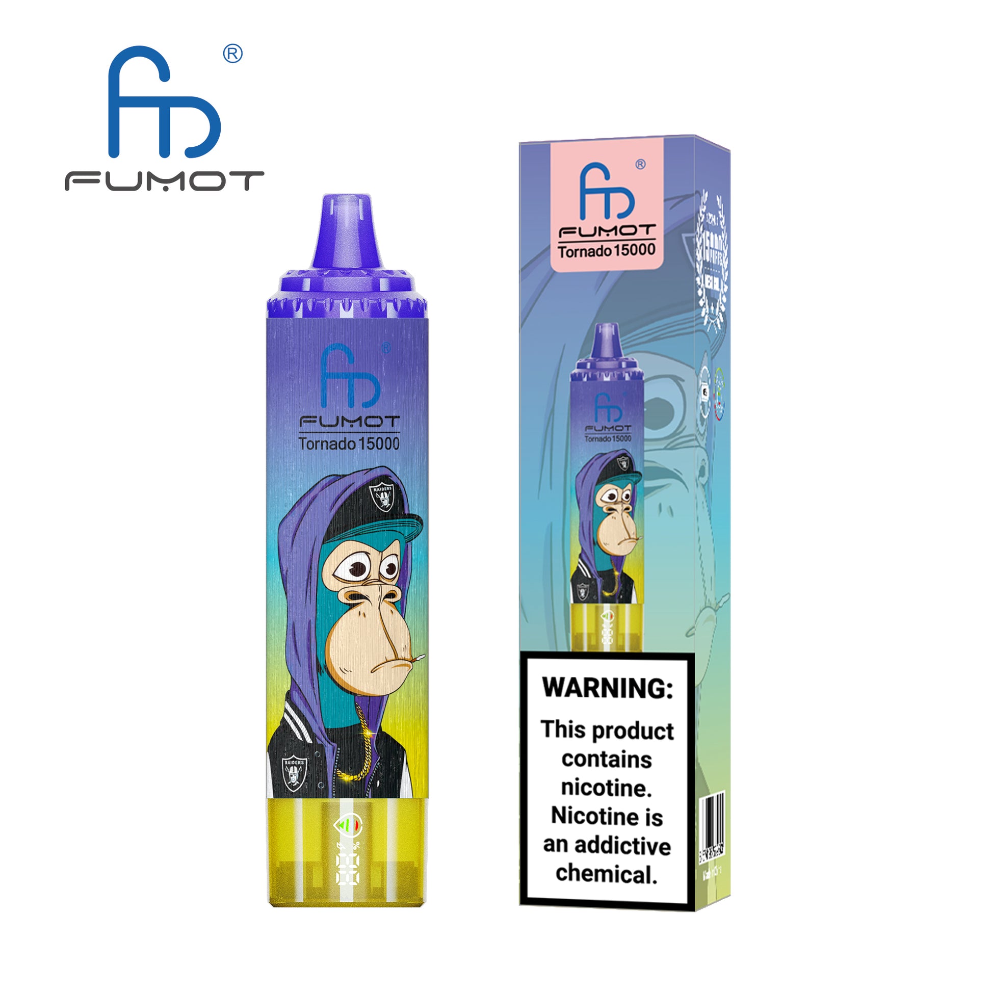 FUMOT RandM Tornado 15000 - Berry Lemonade