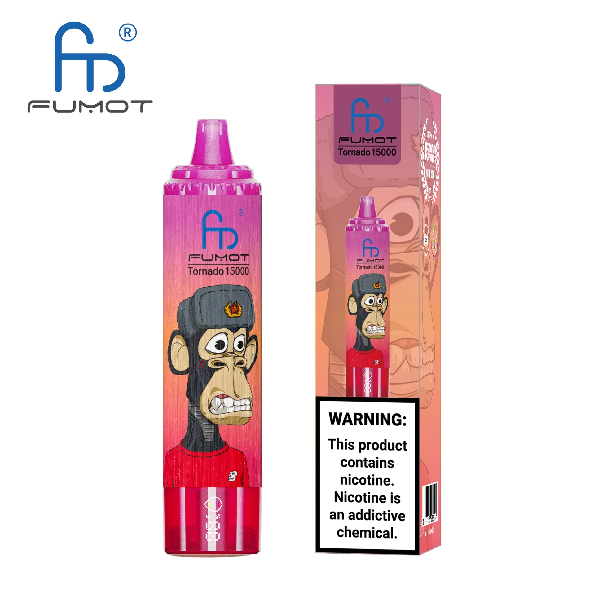 FUMOT RandM Tornado 15000 - Dragon Fruit