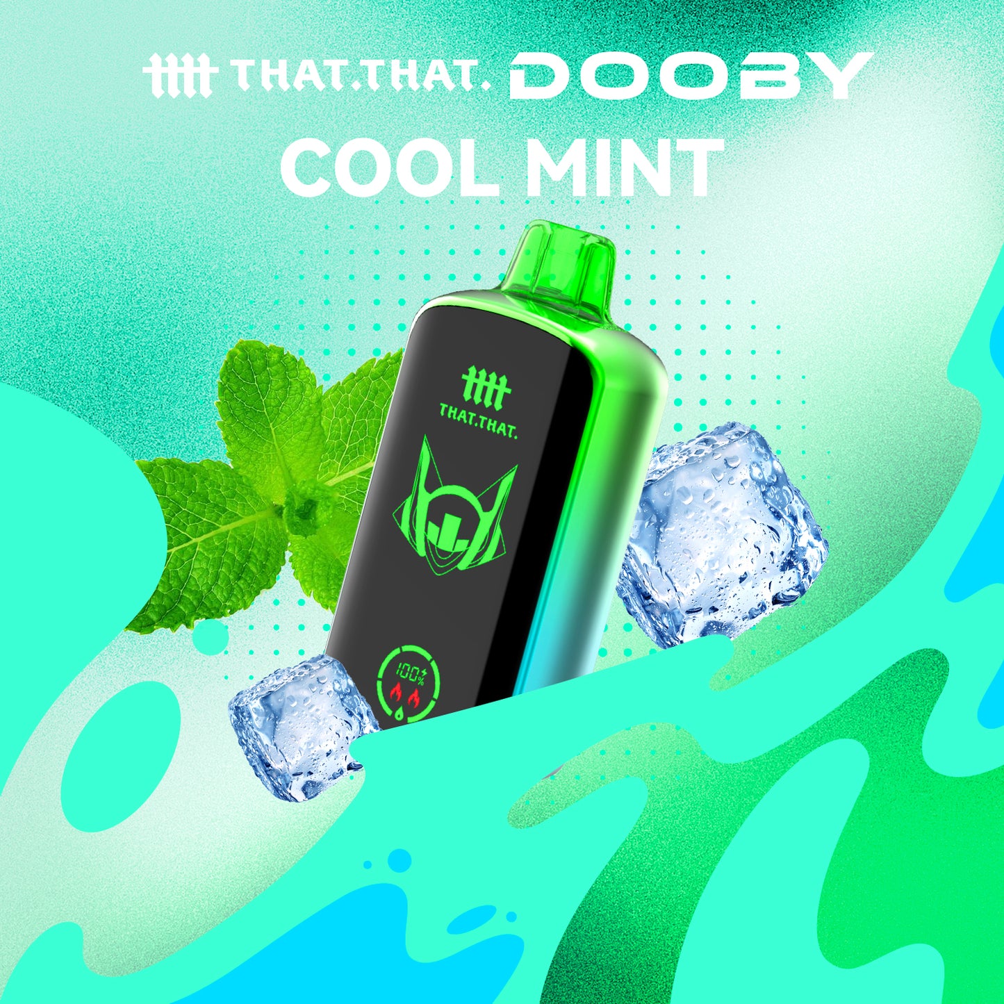 Cool Mint THATTHAT Dooby 18000 Disposable