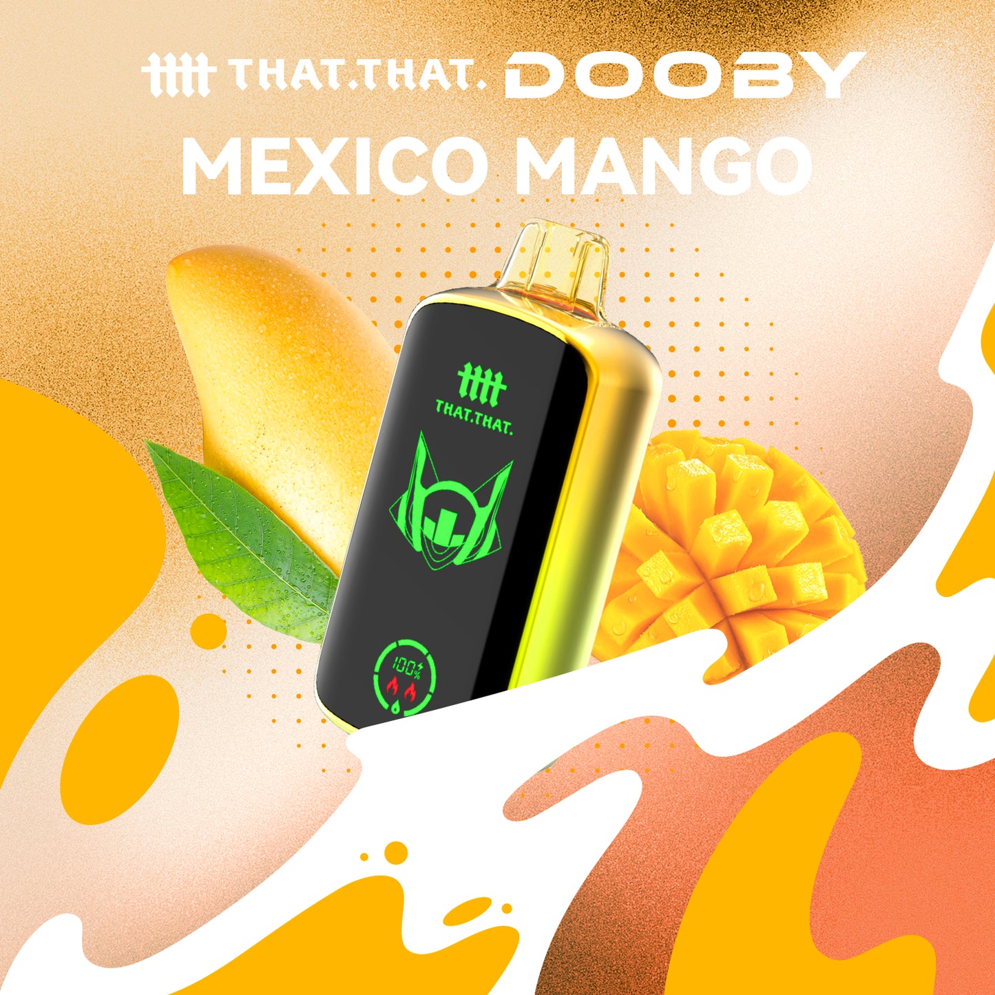 Mexico Mango THATTHAT Dooby 18000 Disposable