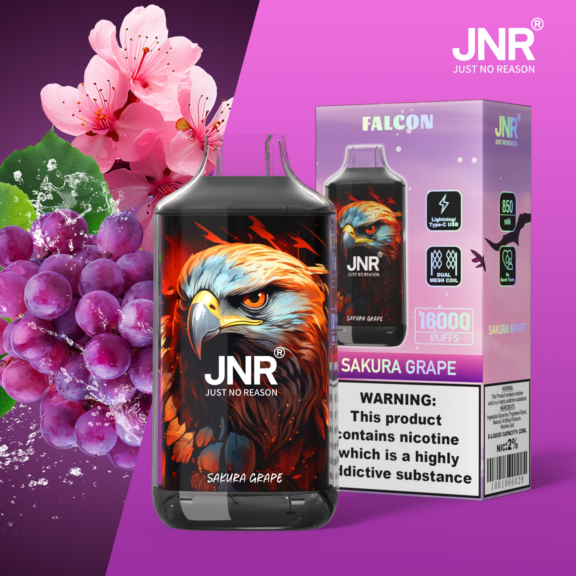 JNR Falcon 16000 - Sakura Grape