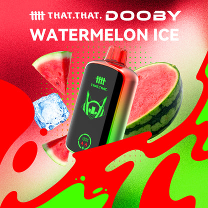 Watermelon Ice Kiwi THATTHAT Dooby 18000 Disposable